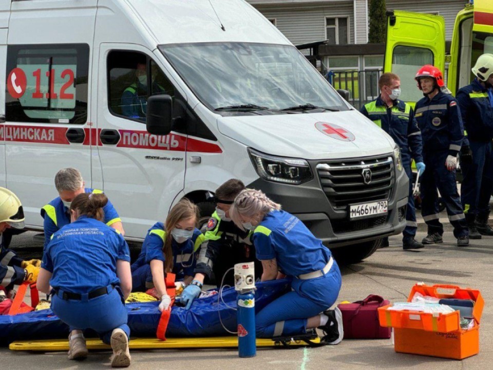 В Красногорске прошли масштабные учения экстренных служб