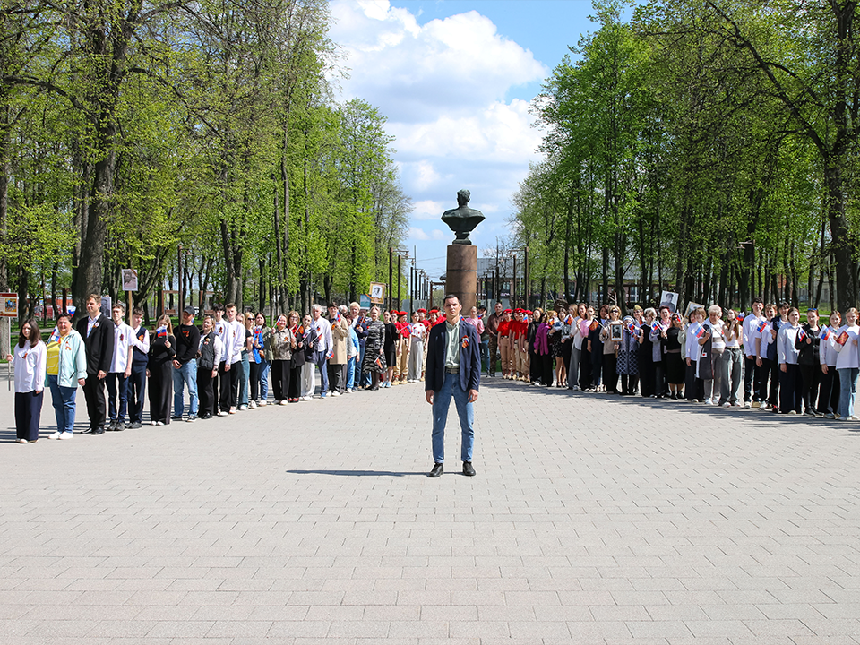 Зарайск присоединился к патриотической эстафете «Герои Отечества — связь поколений!»