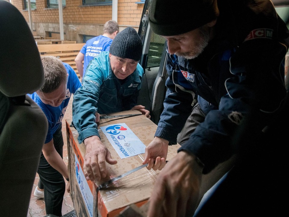 «Ромашки» и мотоциклы подарили бойцам СВО из Реутова