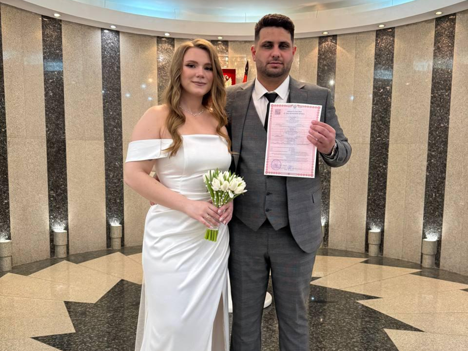 В Мытищах 35 пар поженились в день открытия свадебного сезона