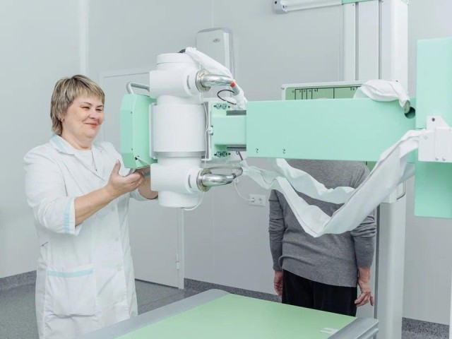 Новый рентген-аппарат заработал в Дрезненской больнице