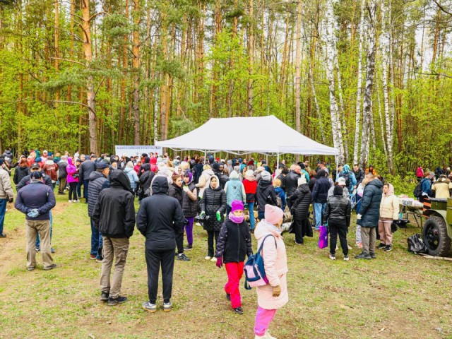 Более 3500 человек вышли на субботник в Раменском округе