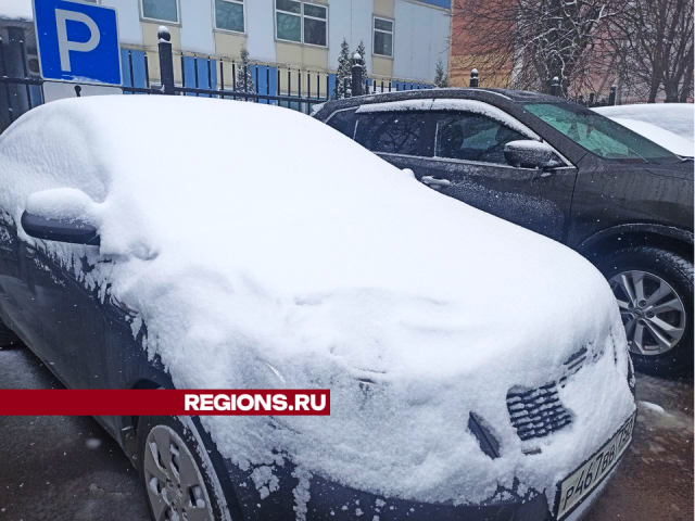 Циклон «Зион» принес зиму в Дмитров