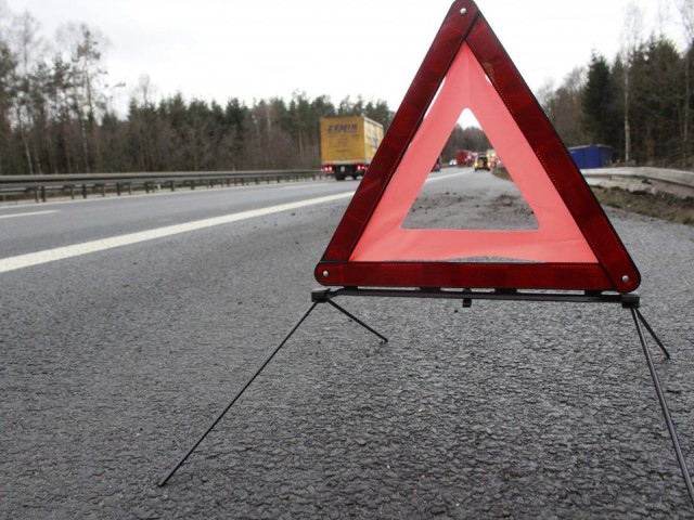 Полиция работает на месте ДТП в Клину