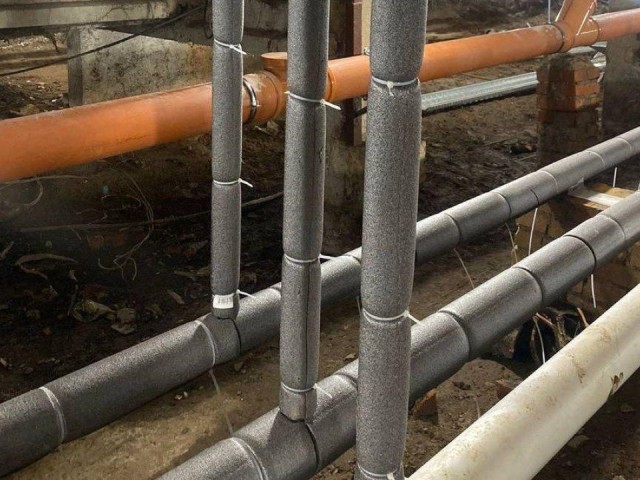 В Красногорске в ряде домов обновили системы водоотведения