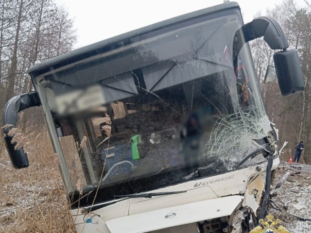 ДТП с автобусом произошло в городском округе Талдом