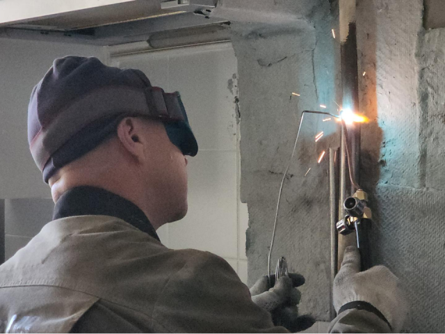 В Красногорске меняют газовые трубы в домах и внедряют тройную защиту от утечек