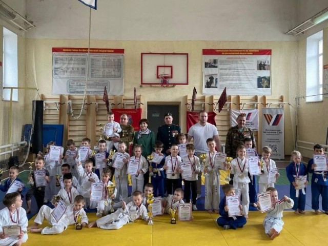 В Пушкино ветераны СВО организовали соревнования по дзюдо для юных спортсменов
