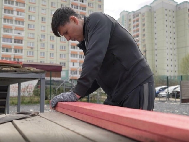 В Подольске обновили площадку для выгула собак на Флотском проезде