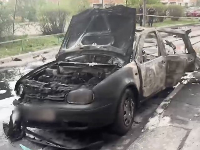 СК опубликовал видео с места взрыва, унесшего жизнь генерала Москалика в Балашихе