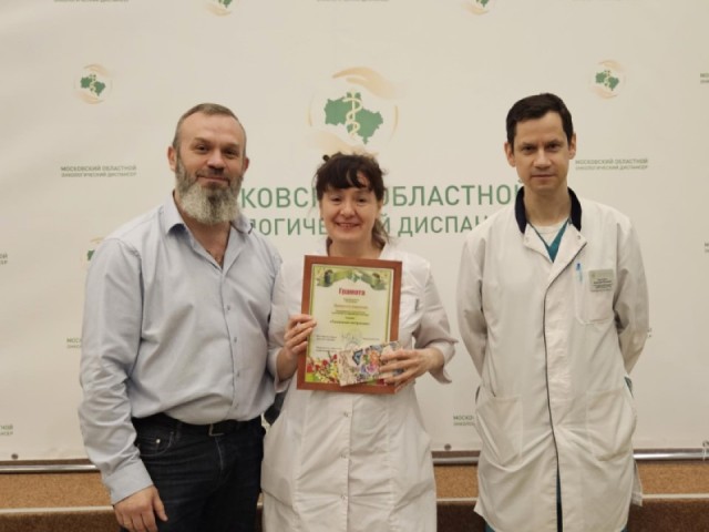 В онкоцентре Балашихи прошел конкурс пасхальных поделок