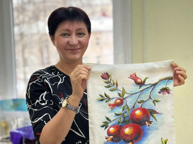 Сотрудница Росгвардии из Клина более восьми лет занимается живописью
