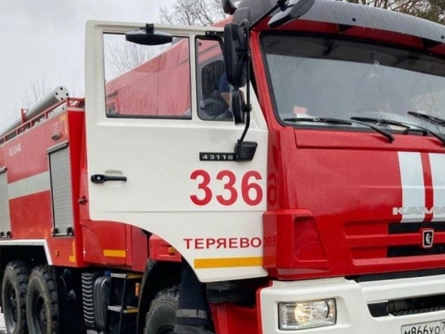 Пожарные Мособлпожспаса изучили район выезда в Волоколамском округе