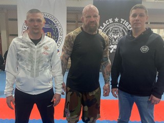 Легенда ММА Джефф Монсон провел семинар по спаррингу для Люберецкий тхэквондистов