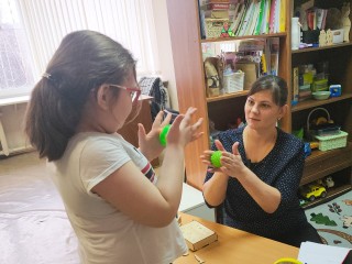 В Клинском центре помогают особенным детям найти свой голос