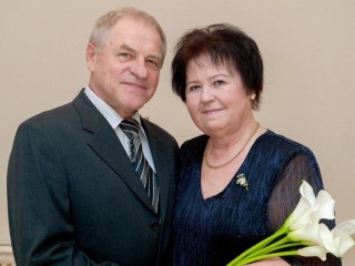В Клину отметили 50-летие совместной жизни четы Шитьковых