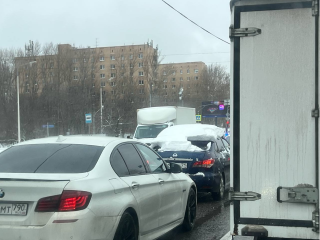 Водителей Люберец предупреждают о пятикилометровой пробке на Новорязанском шоссе