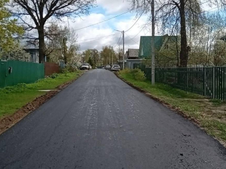 В Талдоме обновили покрытие на четырех региональных дорогах