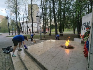 Пущинцы готовятся к субботнику и празднованию Дня Победы