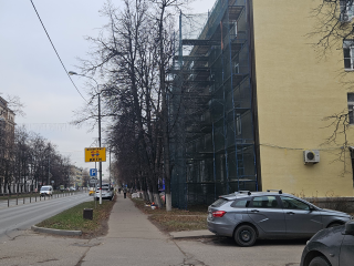 Строительный городок во дворе дома №4 по ул. Гагарина вывезут к концу мая