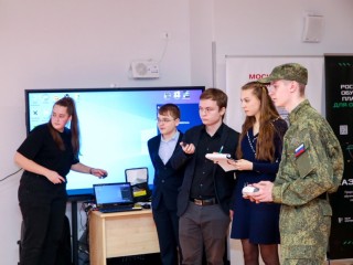 Школьники в Орехово-Зуеве соревновались на муниципальном этапе «Зарницы 2.0»