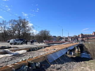 Движение по пешеходному мосту в центре Наро-Фоминска откроют в начале мая