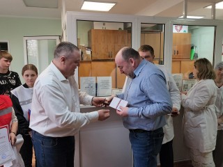 Четверо щелковцев стали Почетными донорами России