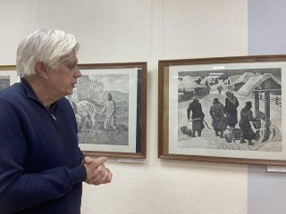 Картины, написанные в годы войны, представили на выставке в Красноармейске