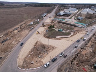 Новая дорожная развязка под Серпуховом обещает решить проблему пробок