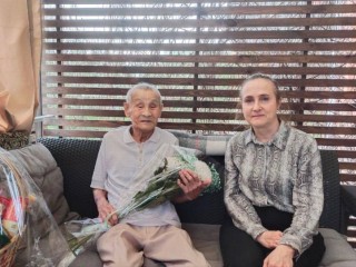 В Чехове отметили 95-летний юбилей участника Великой Отечественной войны