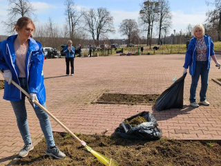 Мемориал в селе Семеновское подготовили к празднованию 9 мая