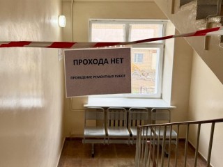 Ремонт входных групп начался в Рузской больнице