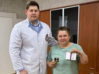 Жительница Зарайска удостоена звания «Почетный донор России»