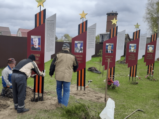 В деревне Давыдово установят стелы погибшим в зоне СВО бойцам