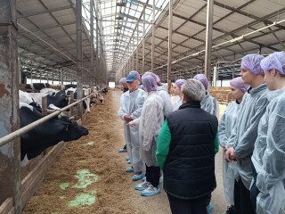 Студенты-ветеринары Можайского техникума посетили современный агрокомплекс