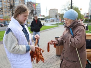 В Пущине стартует патриотическая акция «Георгиевская ленточка»