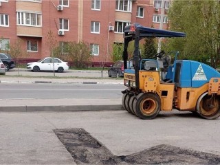 На пересечении Рабочей и Талалихина в Домодедове начался ремонт дороги