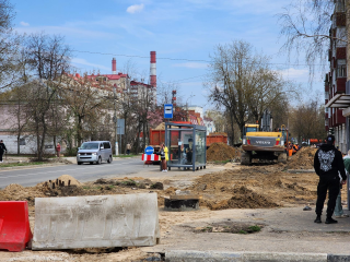 На главной улице Шатуры обустраивают «ливневку»
