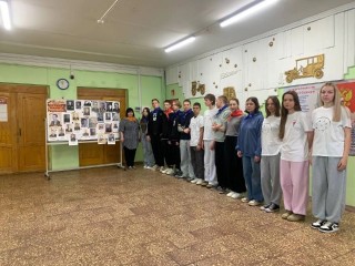 В Бронницком колледже в честь 80-летия Победы стартовал марафон «Наследники Победы»
