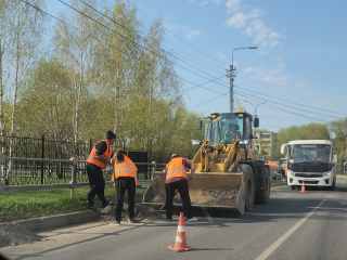 Дороги Подольска ремонтируют и убирают к летнему сезону
