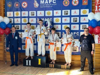 Дзюдоисты из Ивантеевки забрали пять медалей соревнований в Звездном городке
