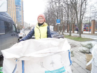 В Реутове собрали более 50 мешков вторсырья на экологической акции