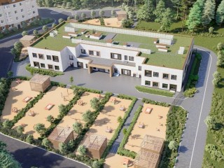 Стартовала отделка помещений в детском саду на 196 мест в Нахабине