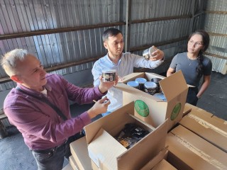 Продукты для здорового питания отправили из Чехова военнослужащим на СВО
