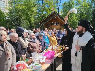 Когда в Талдомских храмах можно будет освятить куличи и яйца