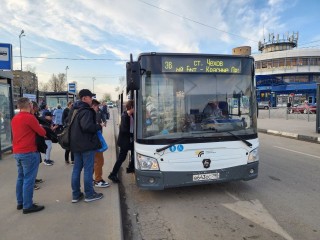 Работу автобусов № 24, 36, 37 в Чехове продлили в пасхальную ночь