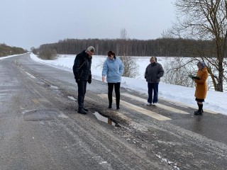 Участок дороги в Кускове под Можайском отремонтируют до конца апреля