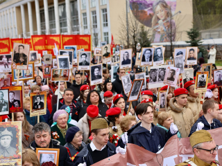 Жители Королева могут подать заявку на участие в онлайн-акции «Бессмертный полк» до 1 мая