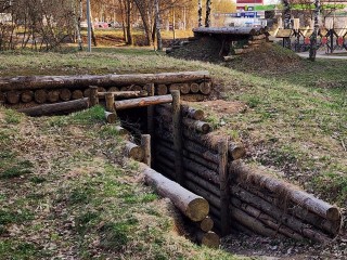 В лобненском сквере Защитников Москвы за лето отремонтируют ров и окопы