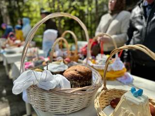 Освящение куличей начнется в Серебряных Прудах в 10:00